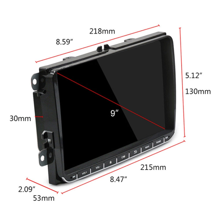 CKVW92 HD 9 inch 2 Din Android 6.0 Car MP5 Player GPS Navigation Multimedia Player Bluetooth Stereo Radio for Volkswagen, Support FM & Mirror Link, Europe Map Version, Europe Map Version CKVW92 HD 9 inch 2 Din Android 6.0 Car MP5 Player GPS Navigation Multimedia Player Bluetooth Stereo Radio for Volkswagen, Support FM & Mirror Link, Europe Map Version, Europe Map Version